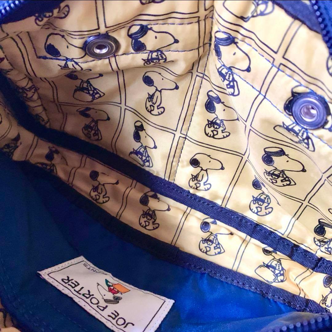 レア✨【極美品】JOE PORTER スヌーピー ショルダーバッグ ネイビー 青
