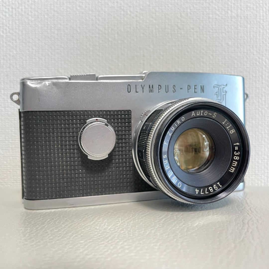 【完動品】Olympus Pen F f1.8 ハーフ フィルム #545