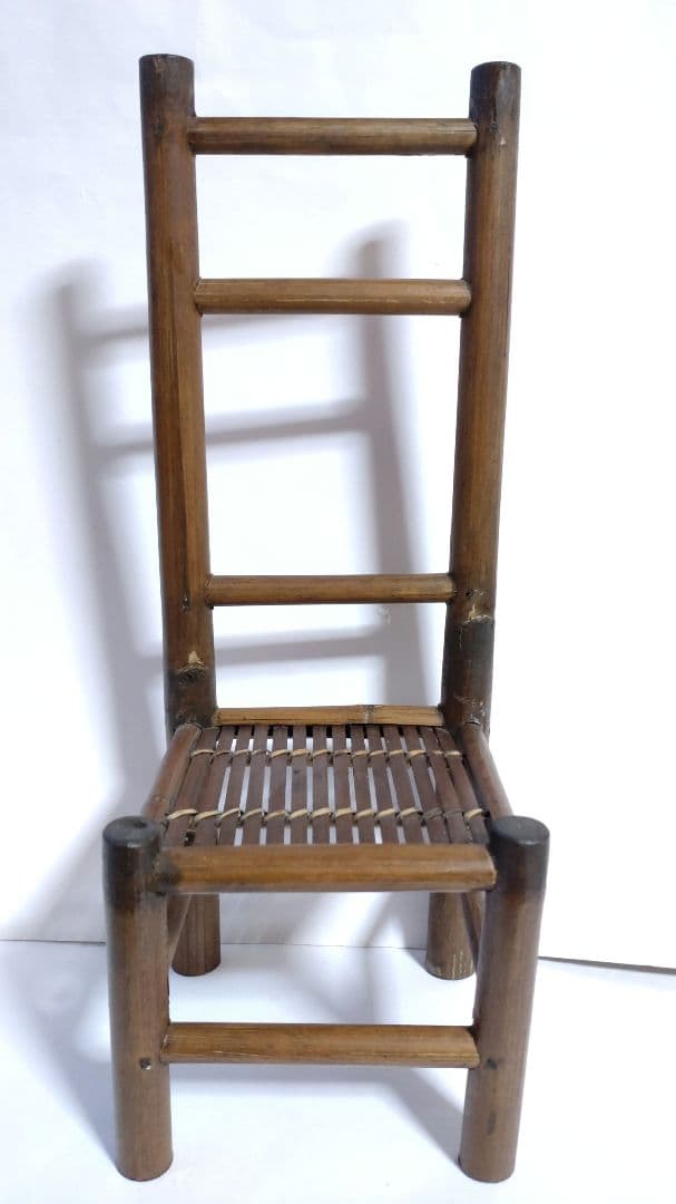 竹細工 椅子 イス 小物置き 花台 チェア レトロ アンティーク ビンテージ