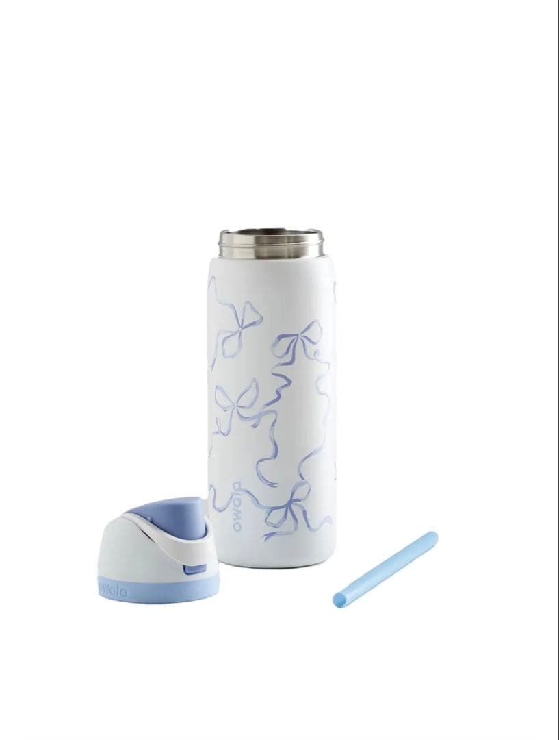 Owala Tied And True Blue Bows 32オンス