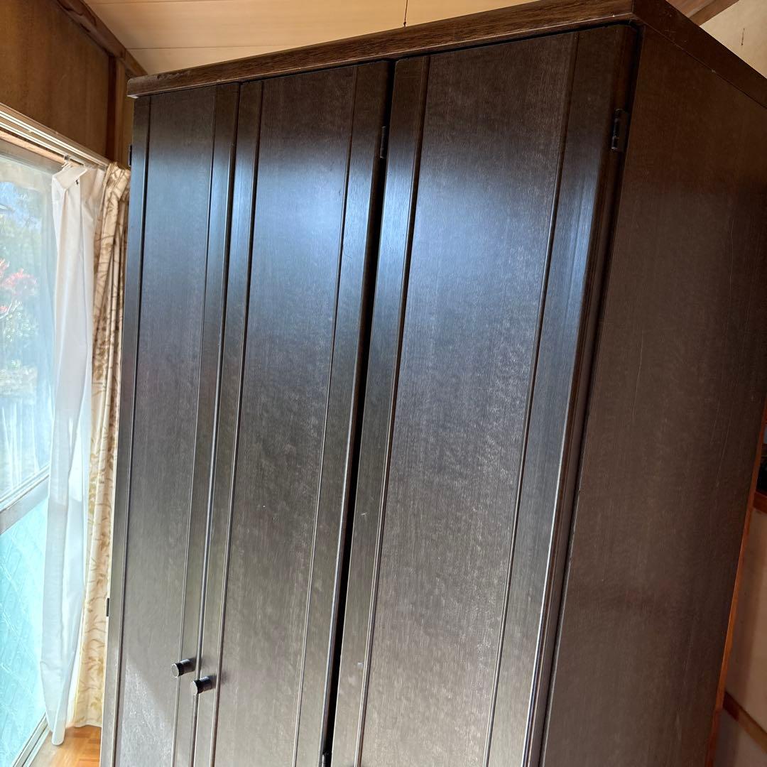 タンス　吊り下げ収納タイプ ＊可動式棚収納もあります。⭐️現地引渡しも可能