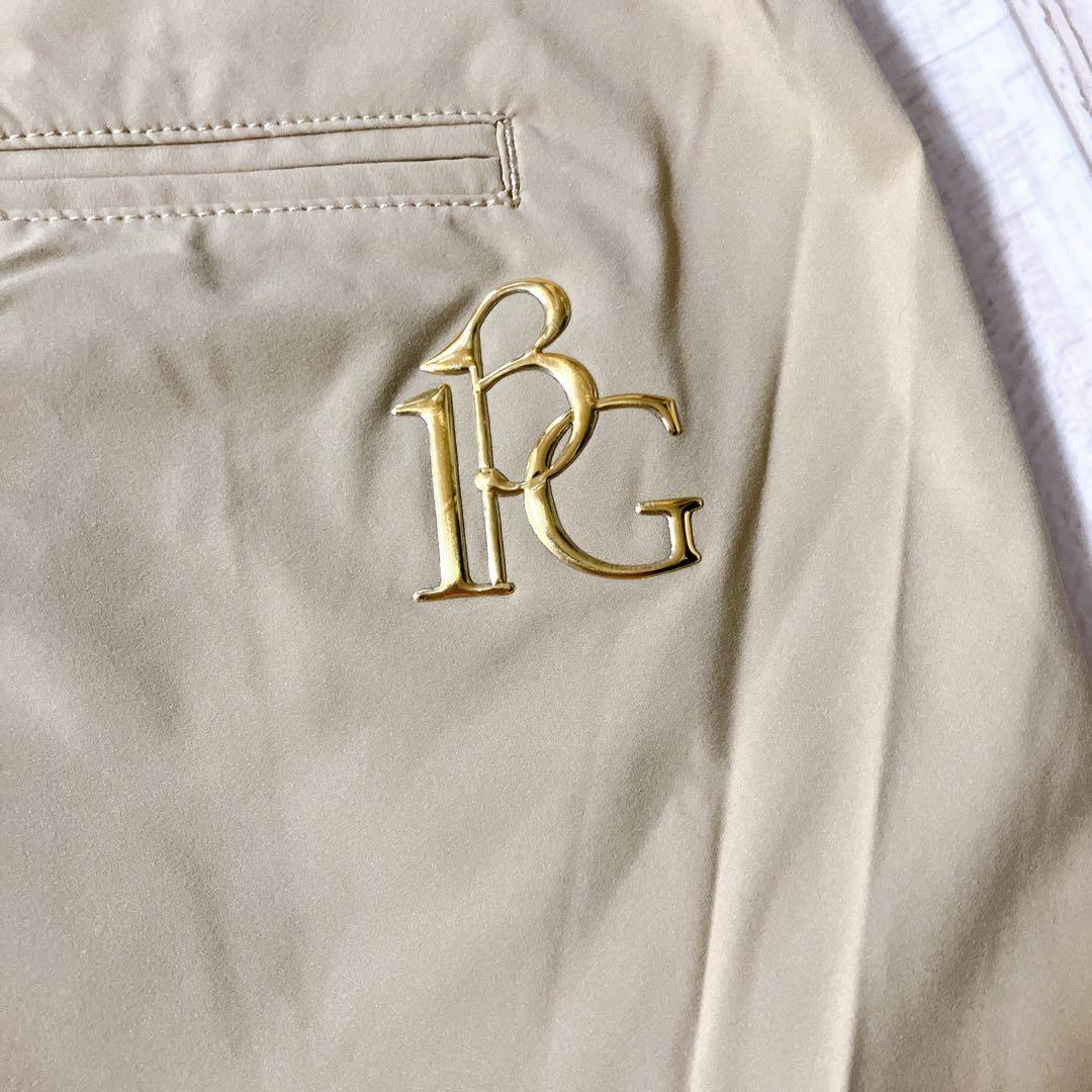 美品　1PIU1UGUALE3 GOLF タックパンツXL ベージュ