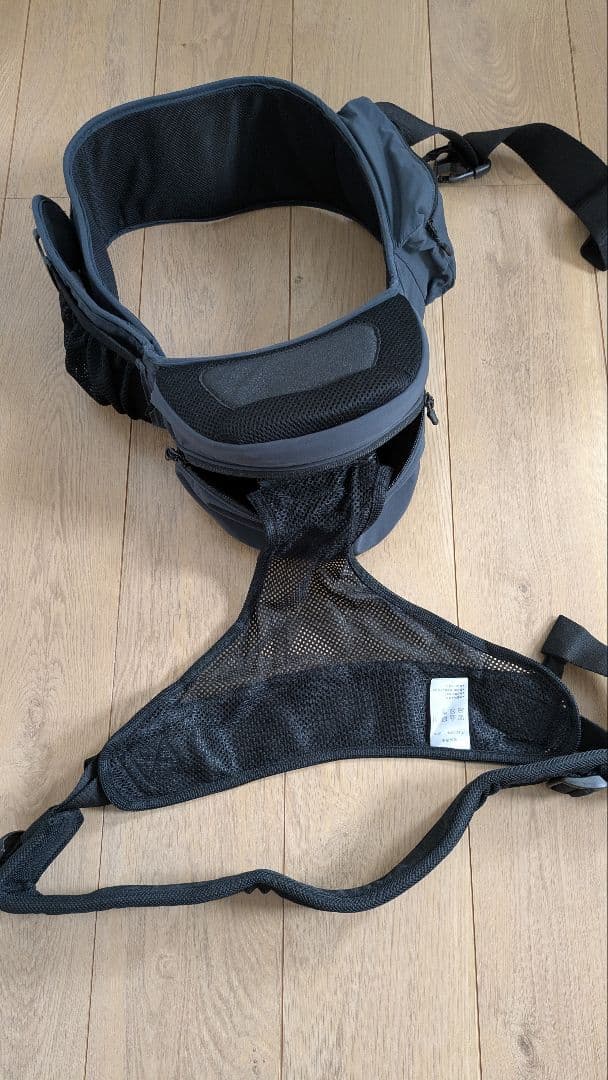 【美品】pittoresk ヒップシート　ネイビー