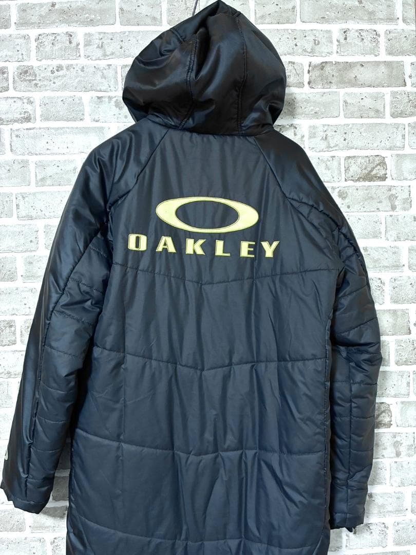 【早い者勝ち✨】オークリー スカル メンズ 中綿 ロングコート ベンチコート M