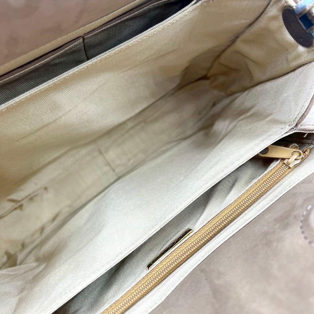 美品　OKAJIMA オカジマ　岡重　和装バッグ　皇室御用達　絹100%