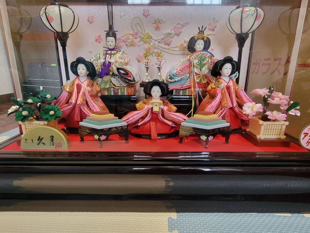 東京久月 雛人形 オルゴール付き