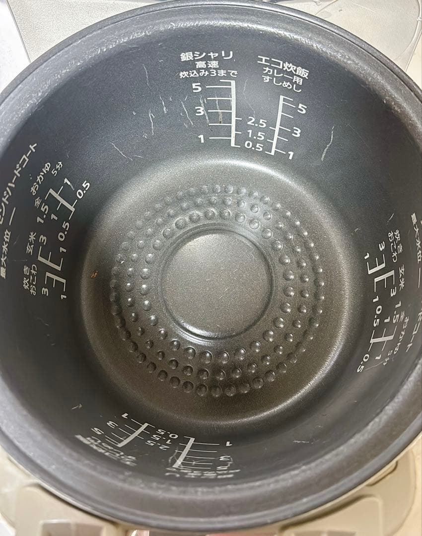 美品 動作品 Panasonic SR-PW105 5.5合