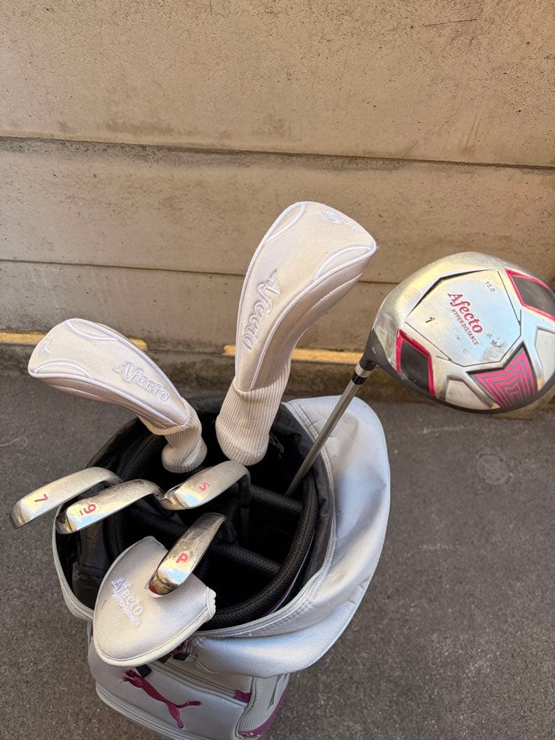 PUMA ゴルフバッグ　レフティ初心者セット