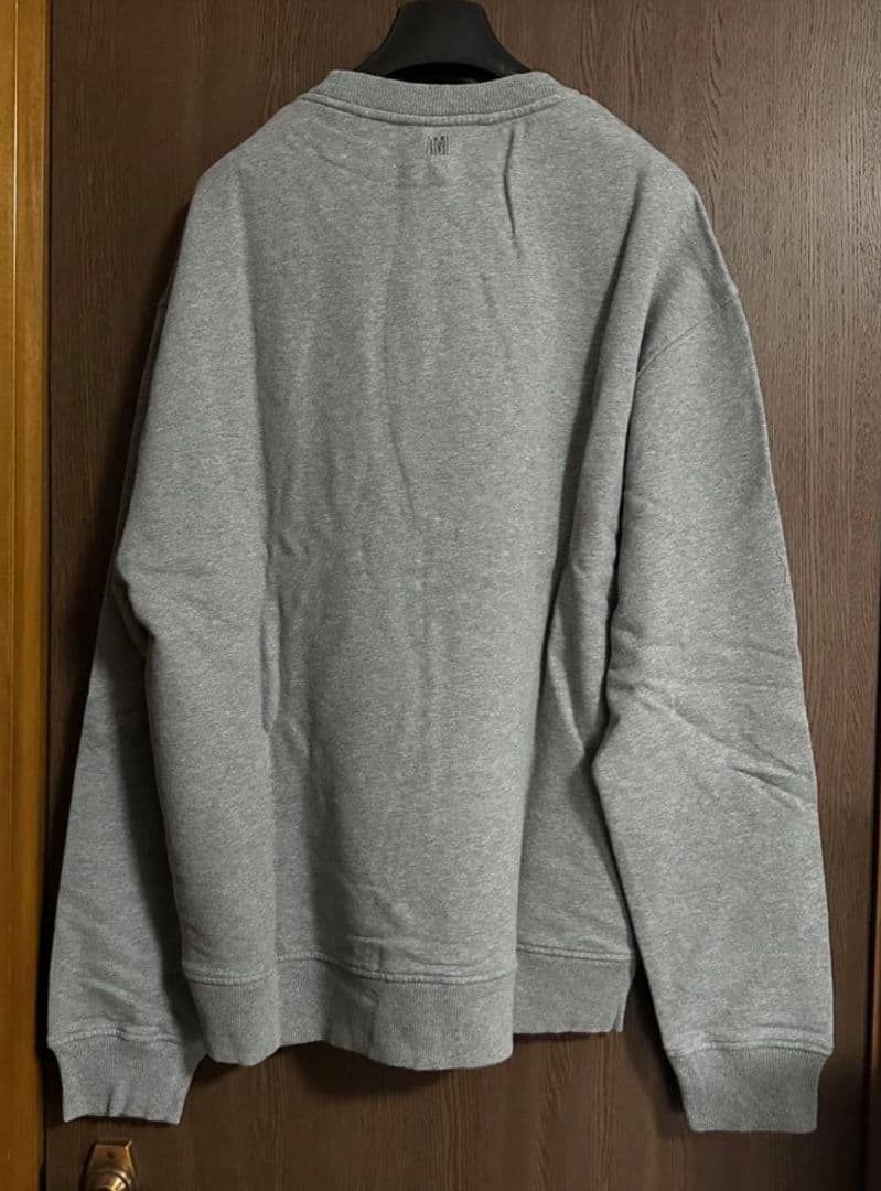 XXL AMI Paris アミ グラフィック スウェット シャツ グレー
