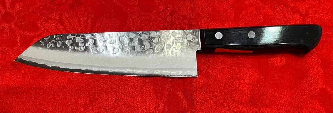 越前刃物　高村刃物製作所　蒼龍　クロマックス割込　三徳型