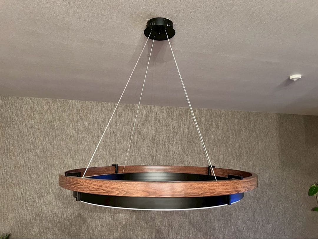 【直径80cm】特大LEDペンダントライト 北欧モダン 高さ調整可 青山購入