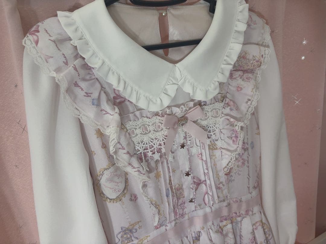 リズリサ ジュエリー柄ワンピース