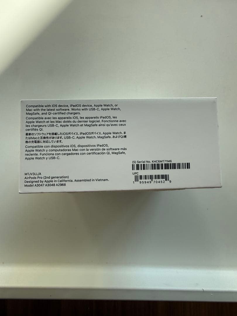 値下げ！AirPods Pro 2nd generation 2025年7月購入