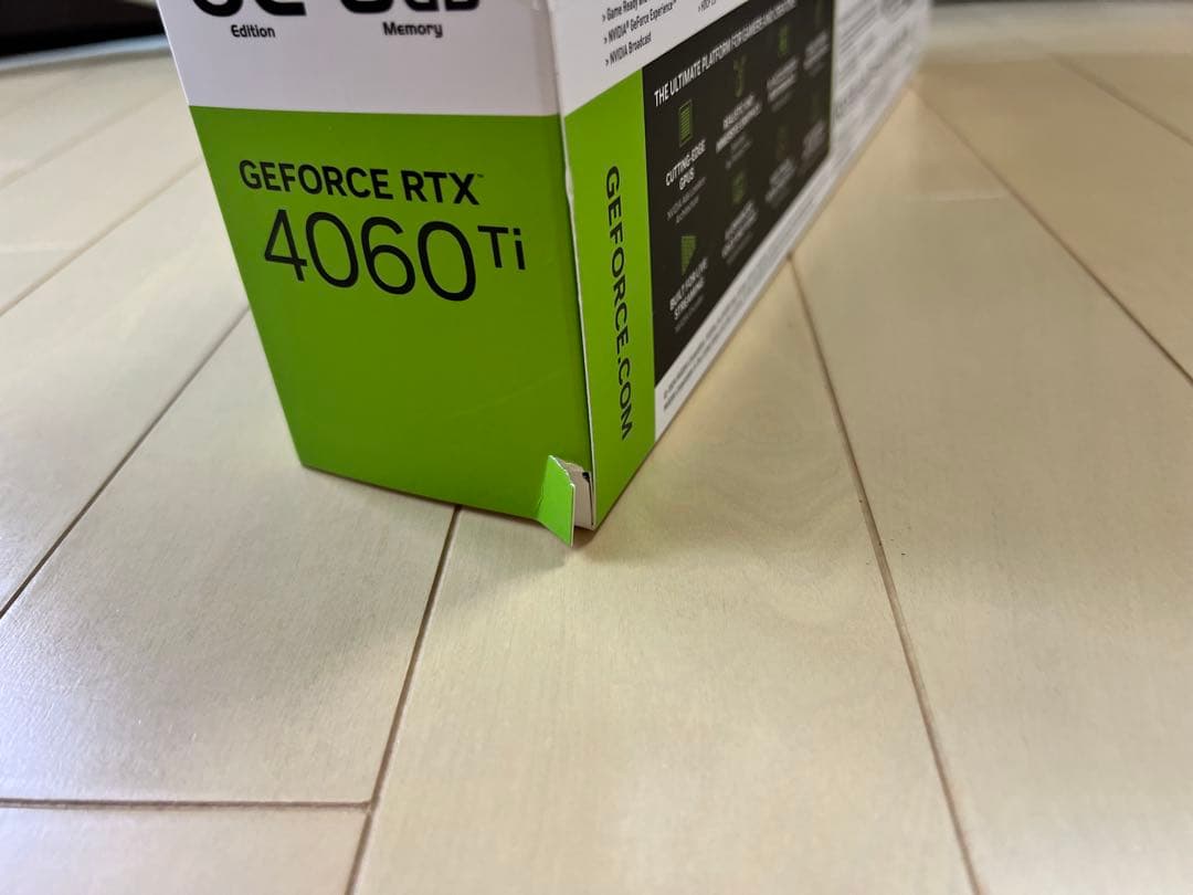 極美品ASUS GeForce RTX 4060 Ti 8GB OC