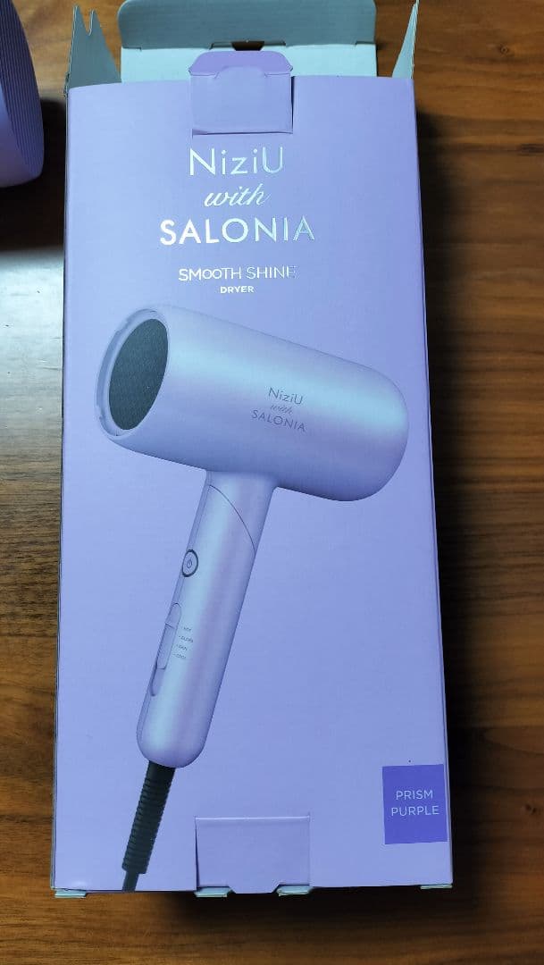 【NiziUコラボ】【新品】SALONIAサロニア スムースシャインドライヤー