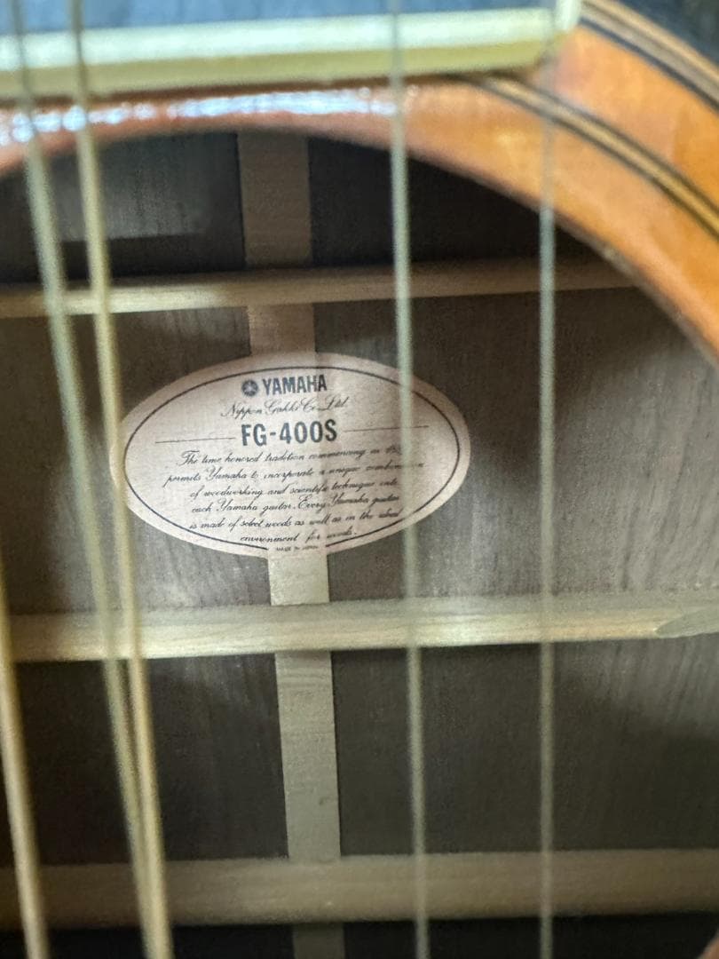 775517/YAMAHA ギター FG-400S 楽器 趣味 アコースティック