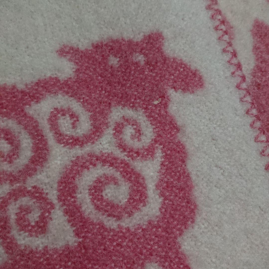 ハーフブランケット ベングトのヒツジ ウール80% コットン20% クリッパン