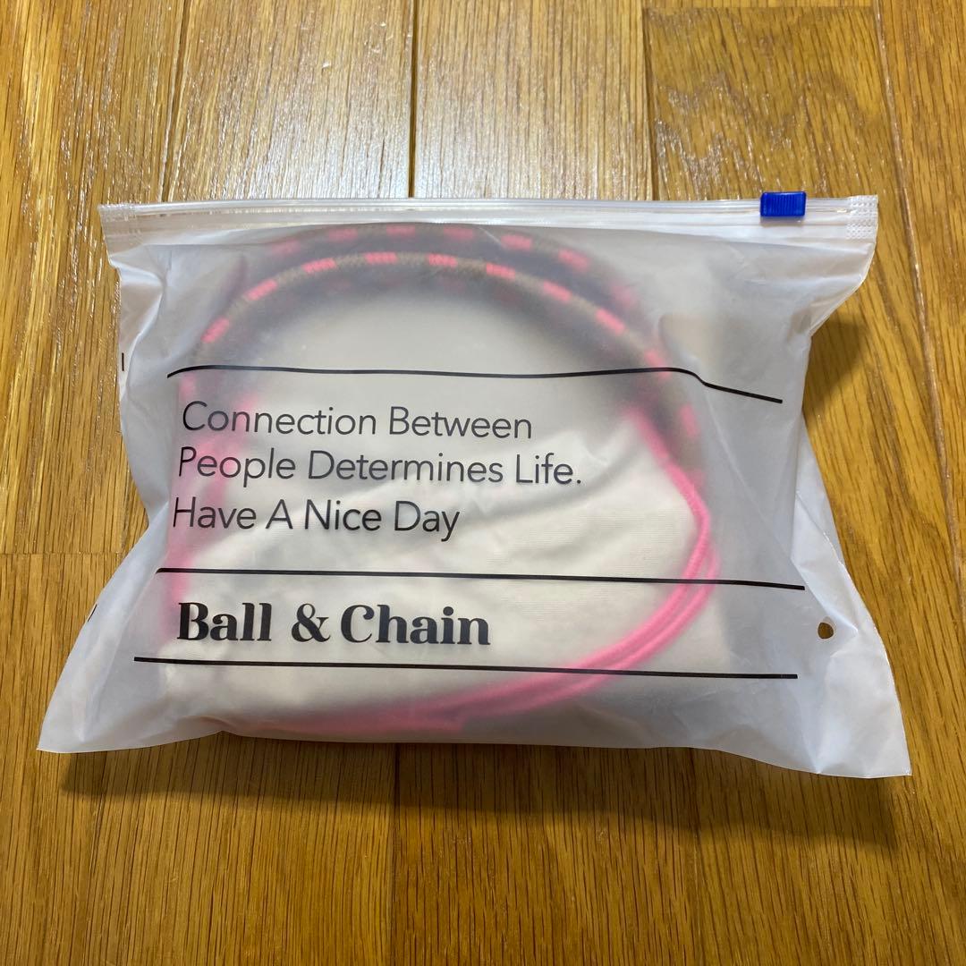 ボールアンドチェーン　カフェタナカ　エコバッグ　ベージュ　Ｍサイズ