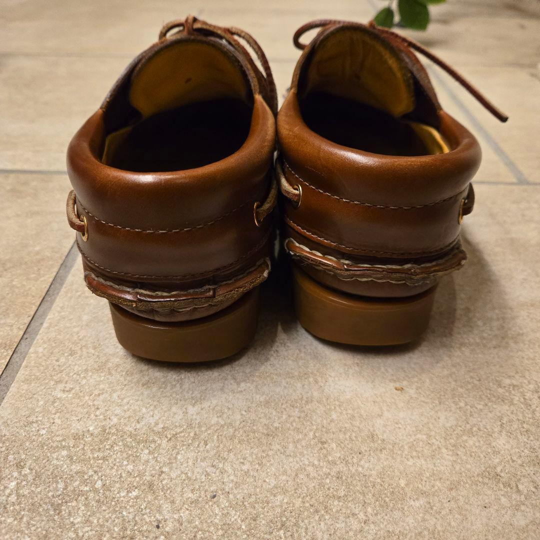 【美品】 timberland 3eye風 REGAL デッキシューズ ブラウン