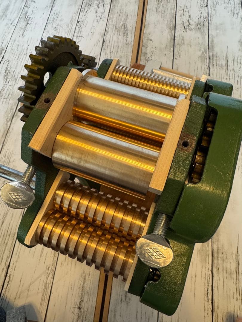 小野式製麺機1号型最終モデル2.2mm&4.2mm両刃タイプ