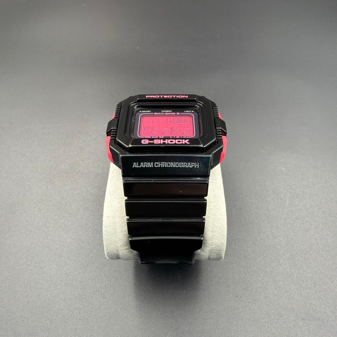 CASIO G-SHOCK GW-5510B ブラック×ピンク 電波ソーラー