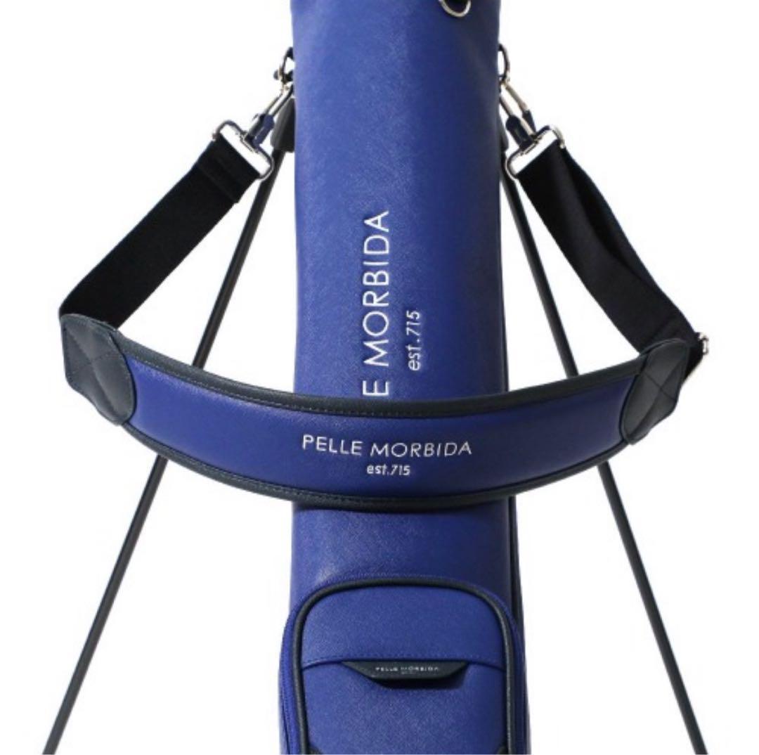 【新品定価3万】ペッレ モルビダ　キャディバッグ pmo-pg016　ブルー