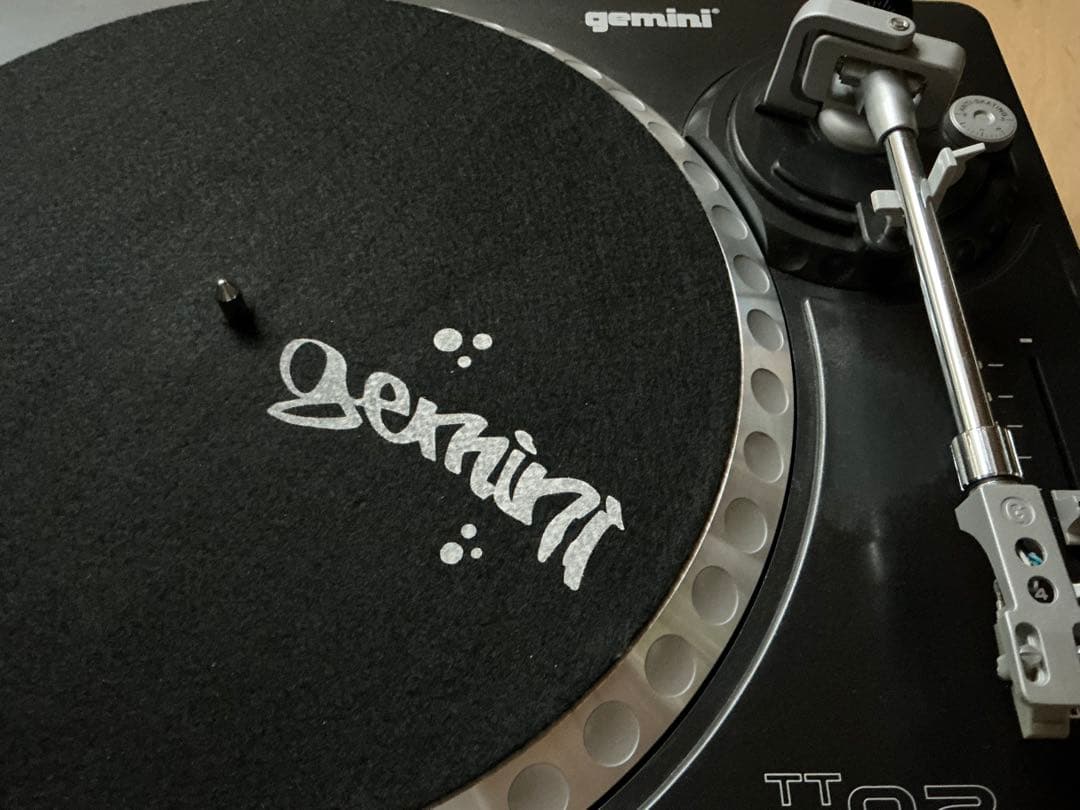 Gemini TT-02 ターンテーブル ブラック