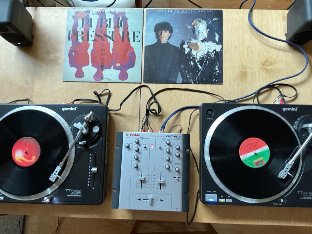 Gemini TT-02 ターンテーブル ブラック