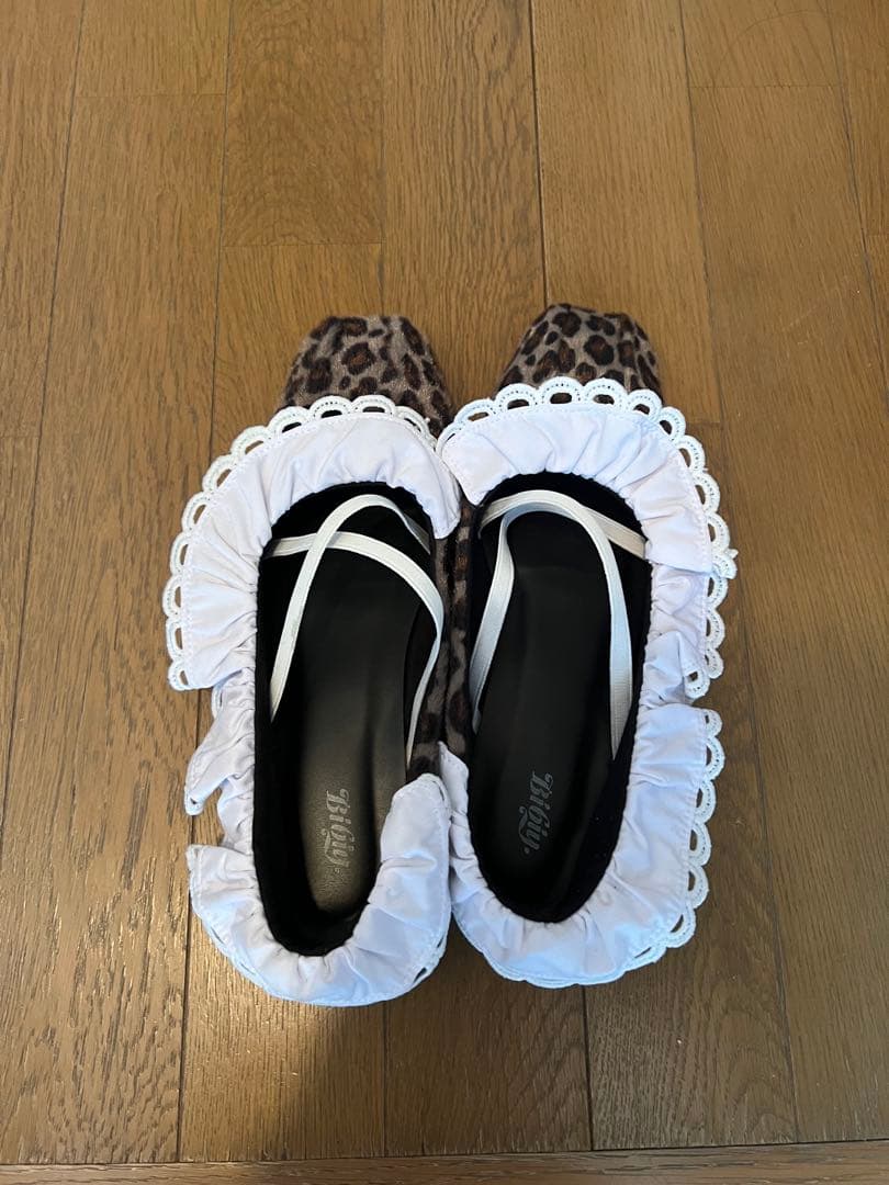【正規品】Bibiy B. LACE BALLERINAS LEOPARD