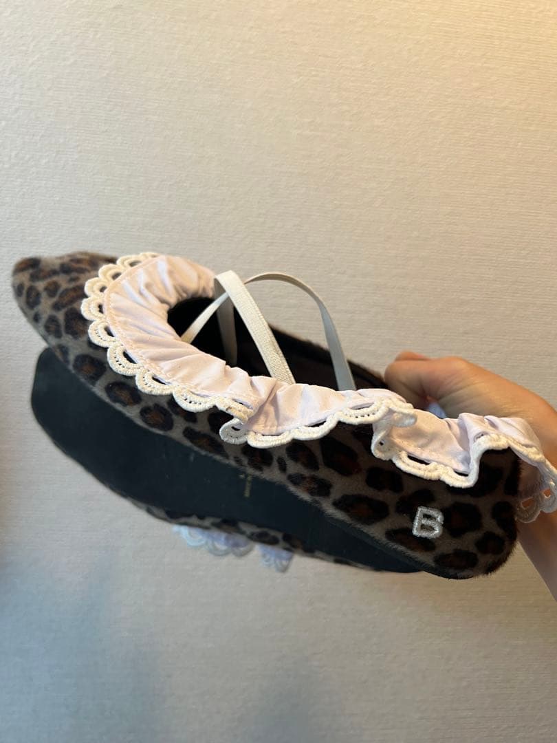 【正規品】Bibiy B. LACE BALLERINAS LEOPARD