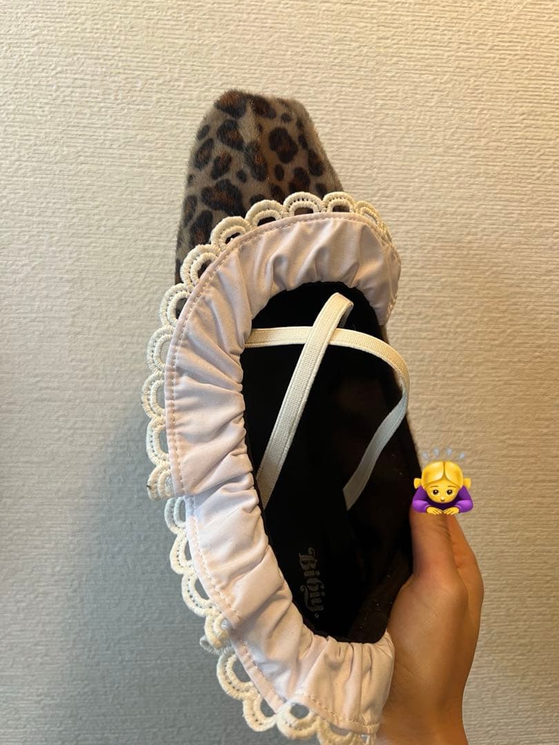 【正規品】Bibiy B. LACE BALLERINAS LEOPARD