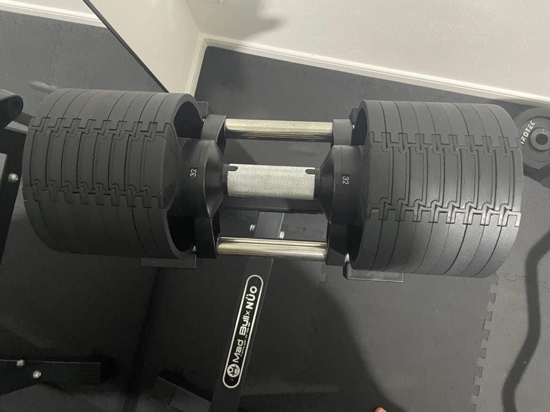 可変式ダンベル32kg＋NUO FLEXBELL 専用スタンド＋ローマンチェア