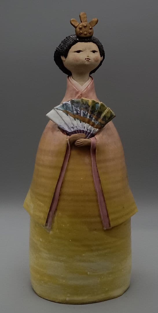 雛人形 ひなまつり お雛様 ポタリーメルヘン 大きめ 作家もの