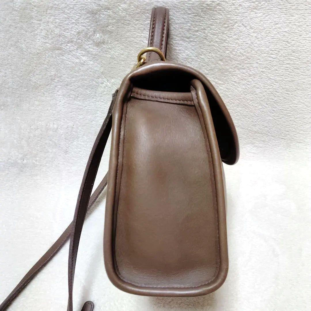 オールドコーチ　ショルダーバッグ　2way　ターンロック　USA製　希少カラー