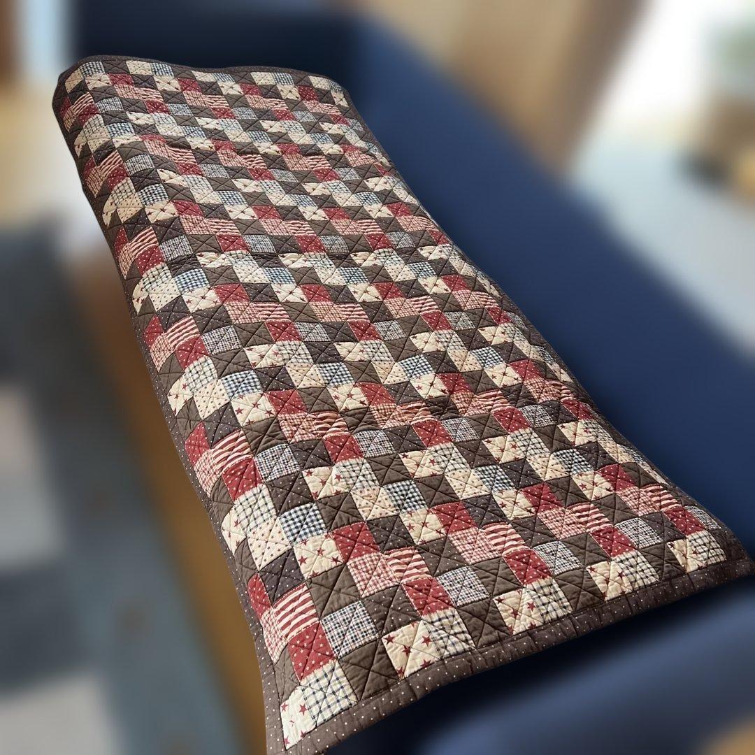 パッチワークキルティングカバー