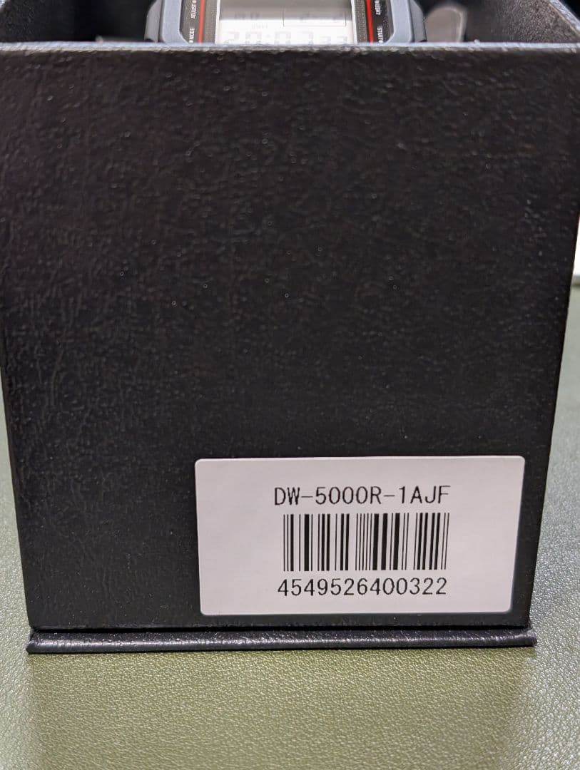 CASIO G-SHOCK DW-5000R-1AJF 新同品