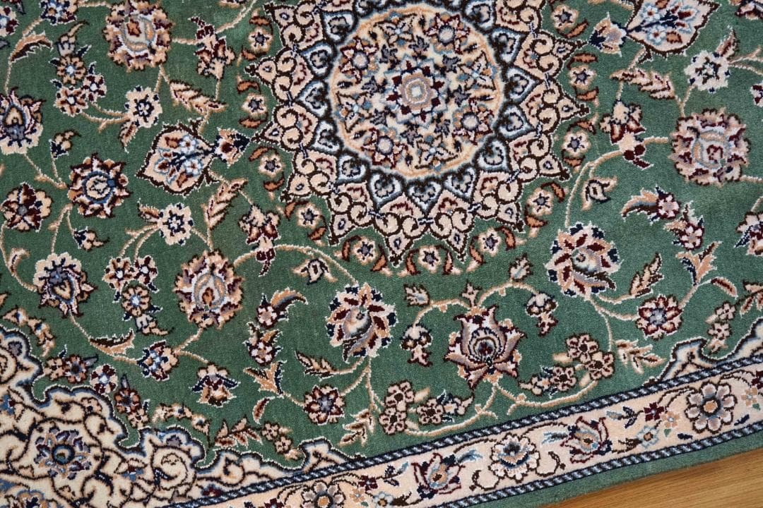 116×78cm ペルシャ絨毯 ナイン産