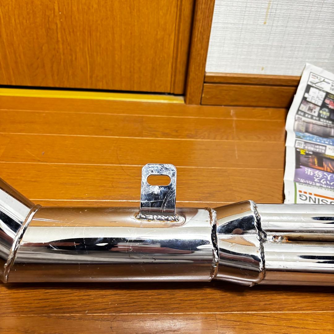 美品✨HONDA HORNET ホーネット メッキ ショート菅