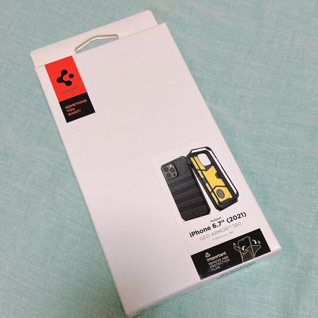 iPhone13 Pro Max ケース ガラスフィルム付き 360°全面保護