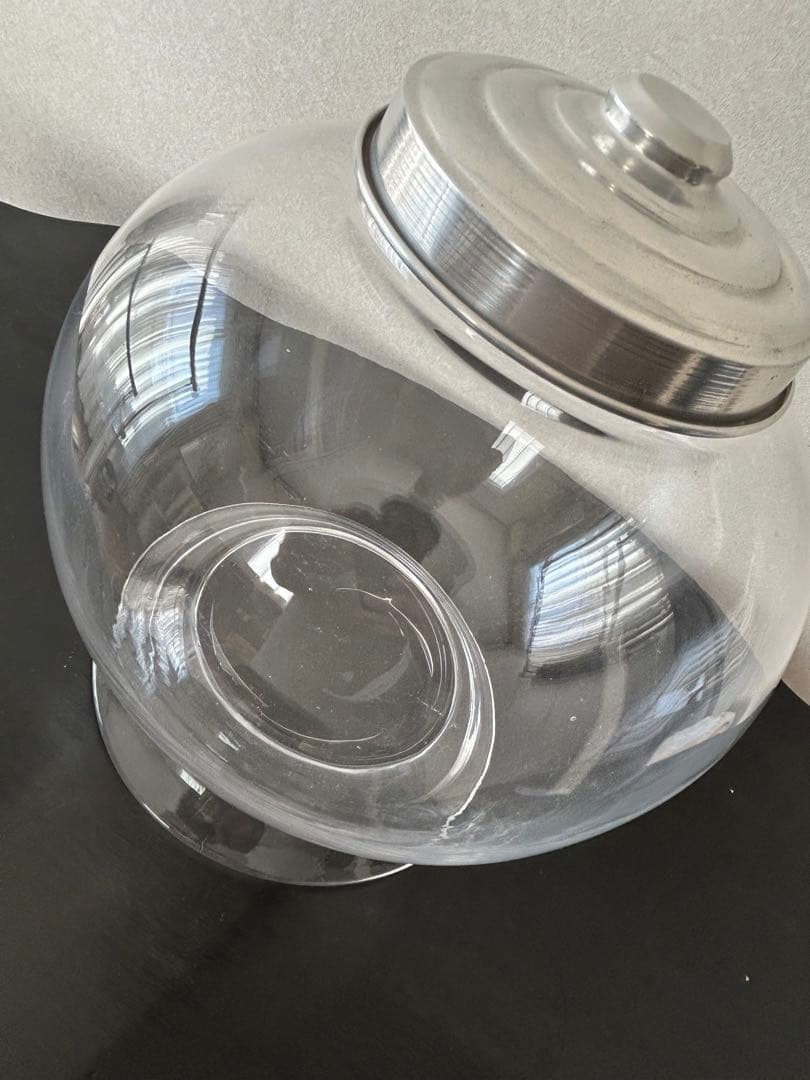 【美品★大型ガラス瓶】昭和レトロ・駄菓子・せんべい・容器