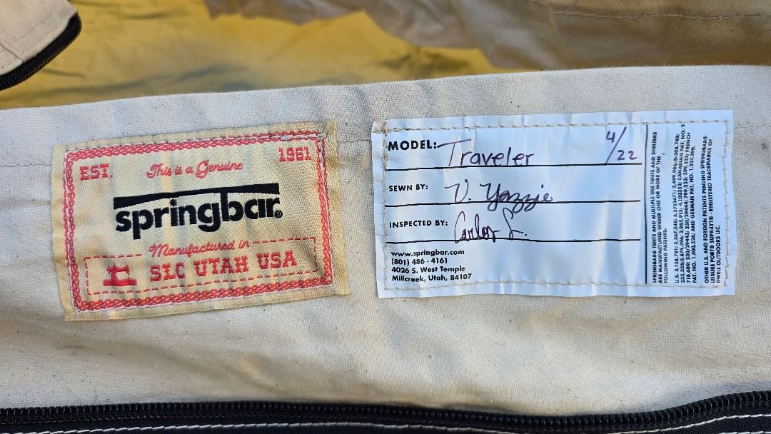 スプリングバー　トラベラー5 カーカムス 希少USAモデル