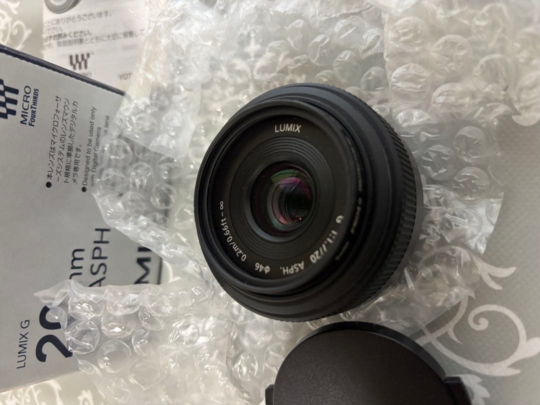 レンズ(単焦点) Panasonic LUMIX G 20mm F1.7 ASPH.