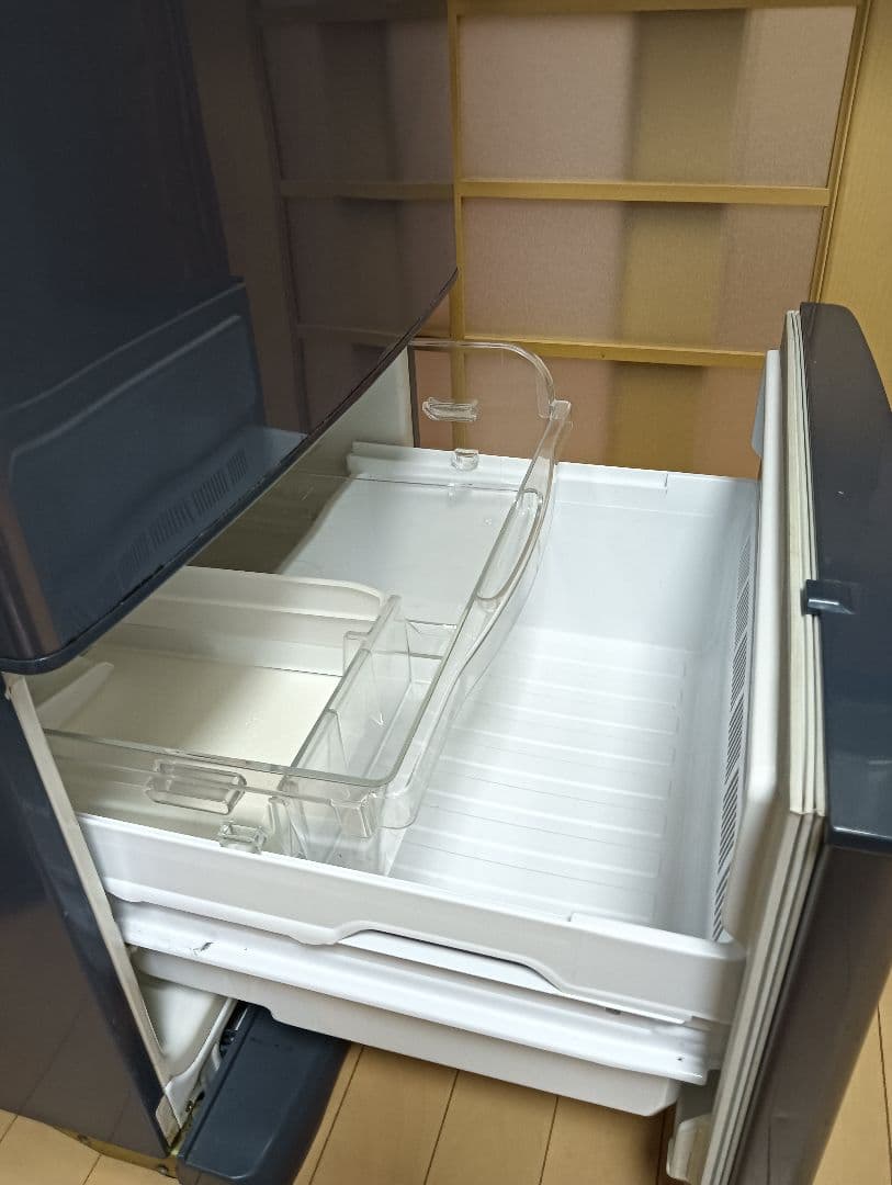 三菱 冷蔵庫☆ 2003年製☆ ネイビー