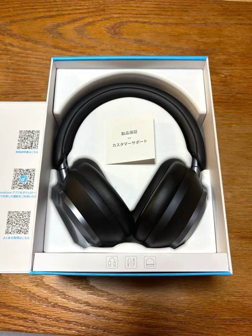 美品 Soundcore Space One Pro ワイヤレスヘッドホン