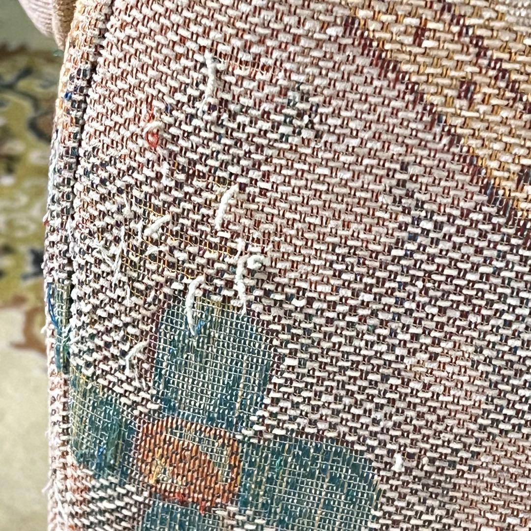 ꧁クラシック家具꧂1人掛けソファ アームソファ アンティーク 王宮 パッチワーク