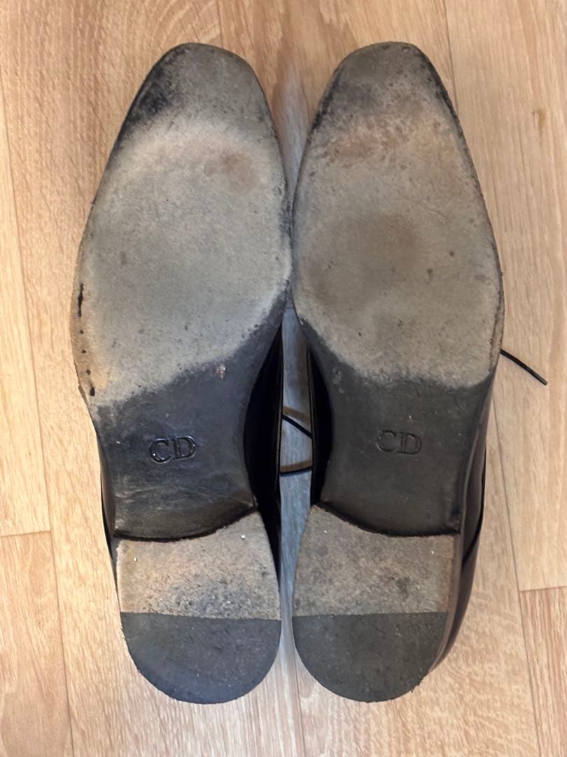 【Archive】DIOR HOMME エナメル レザーシューズ　42