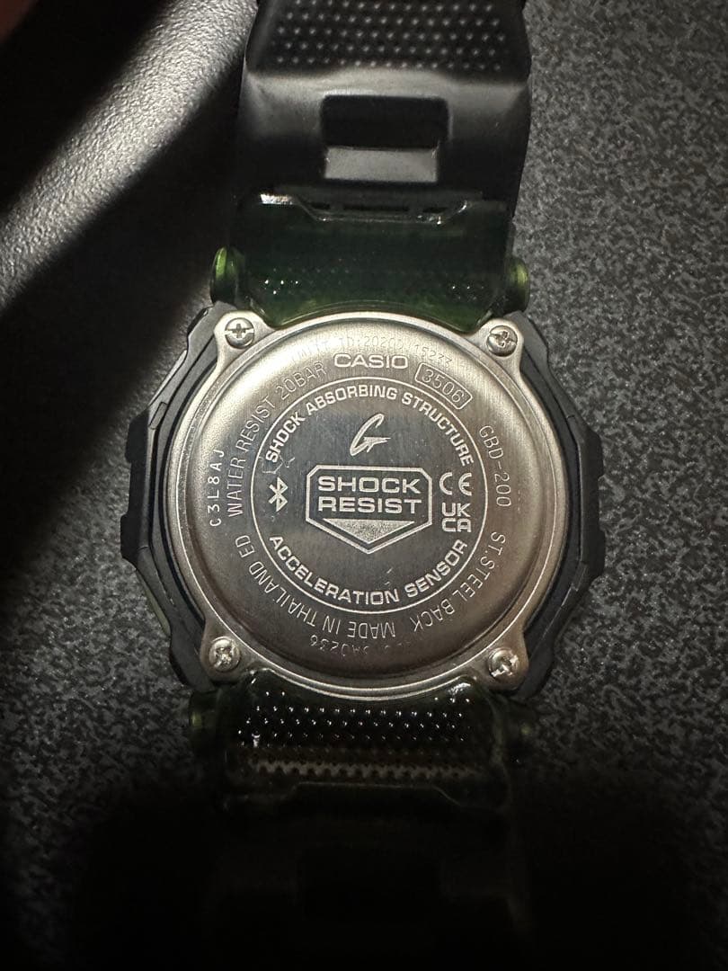 m*n様 CASIO G-SHOCK G-SQUAD GBD-200 SERIE