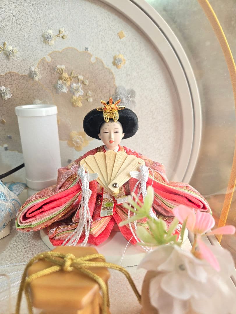 【一点限り】雛人形 ケース飾り　K61