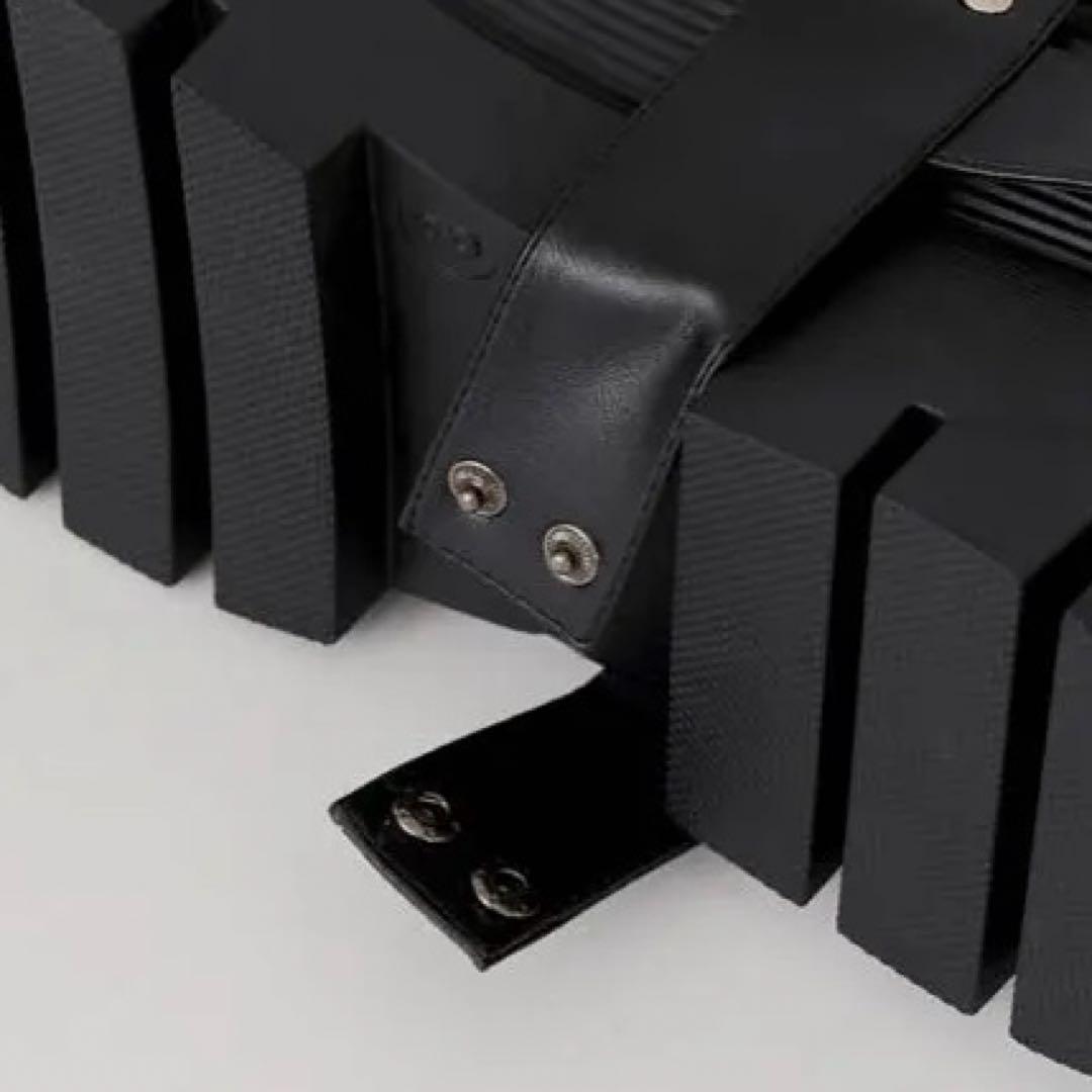 ダーリッチ　ブラック ハーネスラバーブーツ