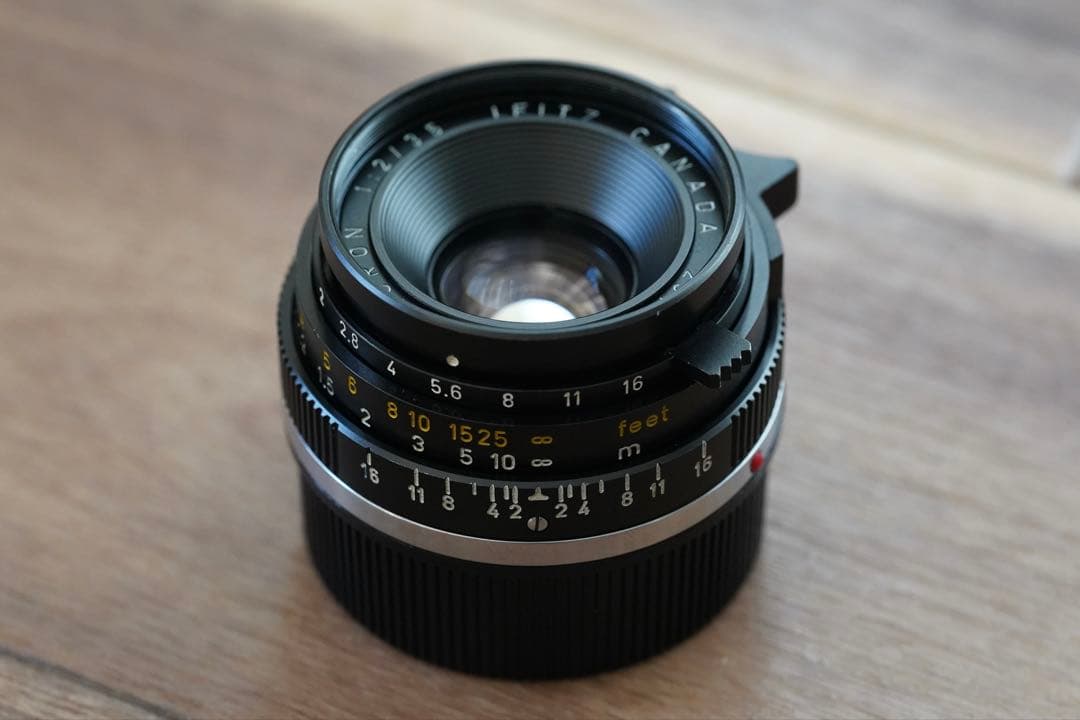 ライカ ズミクロン 35mm 6枚玉 ツノ付き Leica Summicron